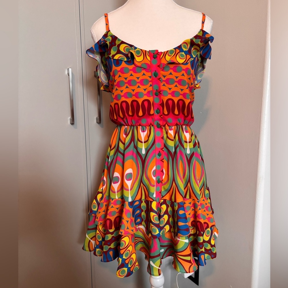 Alexis Multicolour Mini Dress